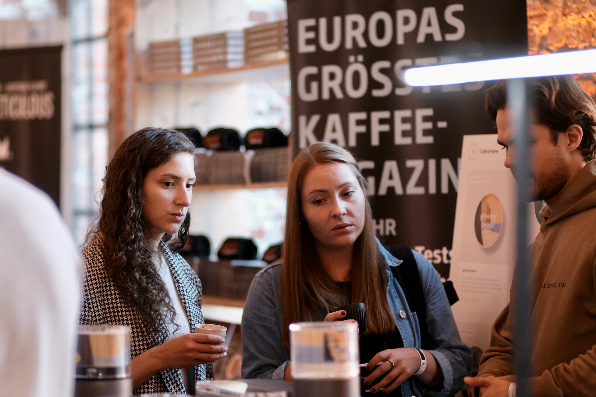 Europe's largest coffee magazine · booth talk