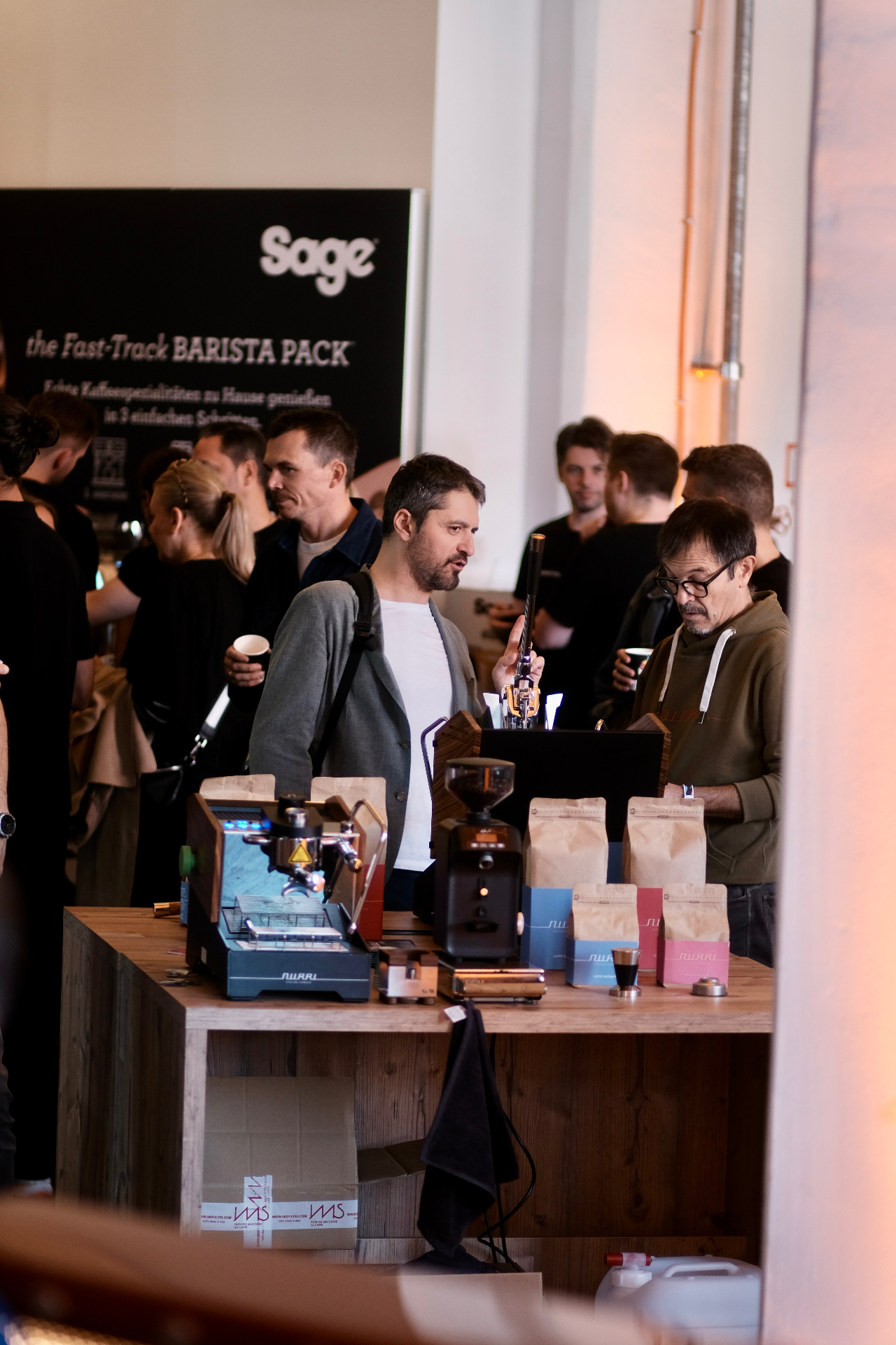 Sage barista pack · trade floor