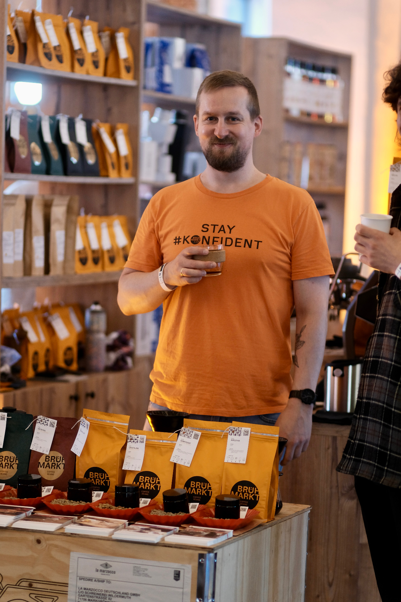 Brühmarkt roaster · #KONFIDENT